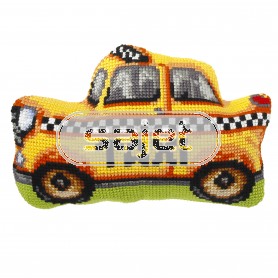 kruissteekkussen verkeer, taxi