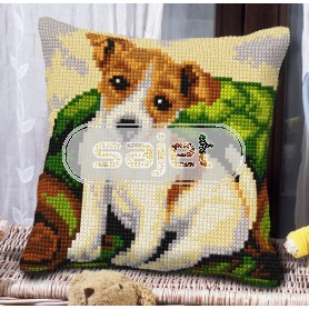 kruissteekkussen jack russel