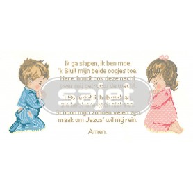 borduurpakket kindergebedje