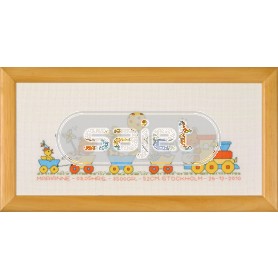 borduurpakket bobbi/happy friends, geboorte marianne