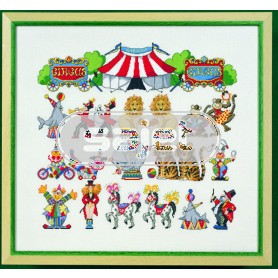 borduurpakket circus