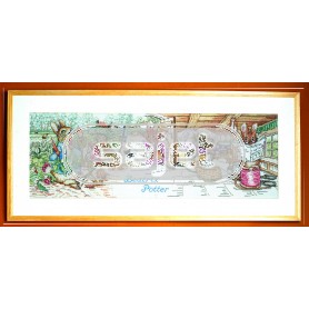 borduurpakket beatrix potter, wereld van peter rabbit