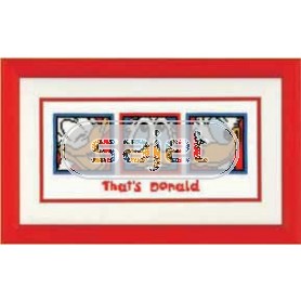 borduurpakket donald duck, thats donald