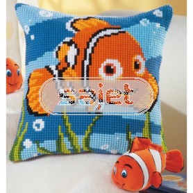 kruissteekkussen finding nemo, nemo