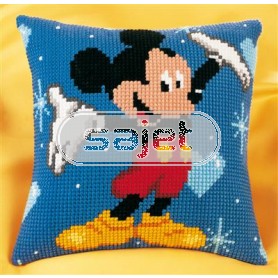 kruissteekkussen mickey mouse, mickey
