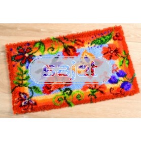 knoopkleed vlinders met bloemen