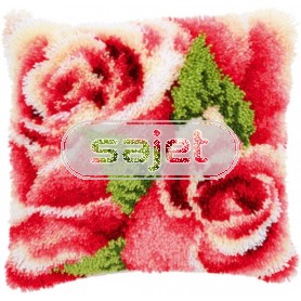 knoopkussen rose rozen