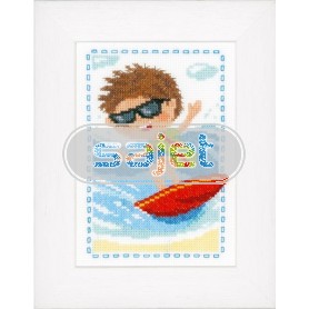 borduurpakket sporten, surfen