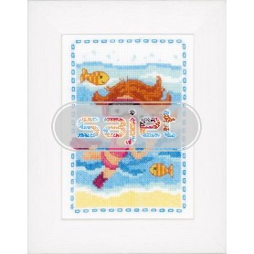 borduurpakket sporten, duiken