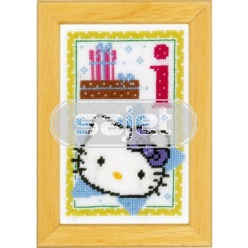 borduurpakket hello kitty, letter I