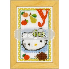 borduurpakket hello kitty, letter Y