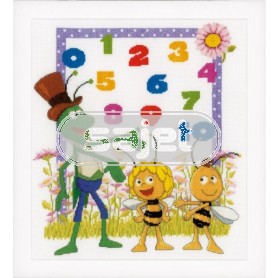 borduurpakket maya de bij, 1.2.3.