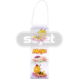 borduurpakket maya de bij, toiletrolhouder