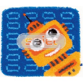 knoopkleed lachende robot