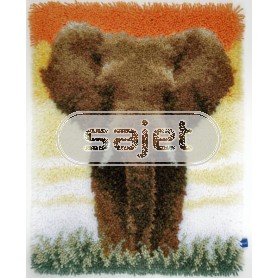 knoopkleed olifant op de savanne