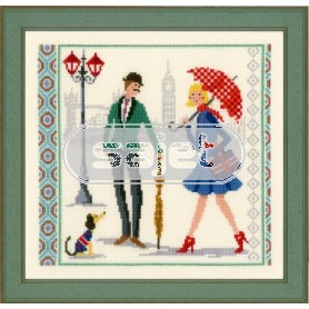 borduurpakket vintage in londen