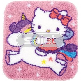 knoopkleed hello kitty, op eenhoorn
