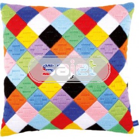 spansteekkussen dolle kleuren