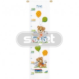 borduurpakket groeimeter/meetlat milan