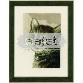 borduurpakket kitten