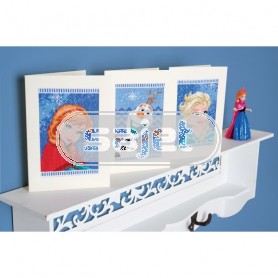 borduurpakket wenskaart (3 st.) frozen, anna, olaf en elsa