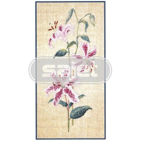 borduurpakket lelies