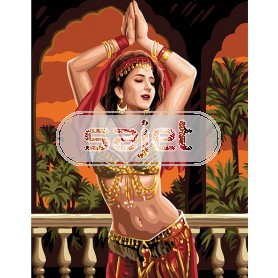 stramien buik danseres