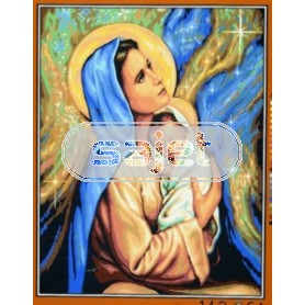 stramien maria met kind