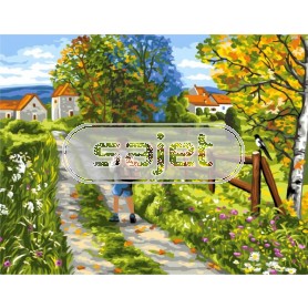 stramien naar school…