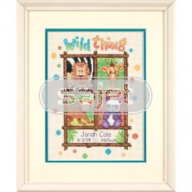 borduurpakket jungle, geboorte jonah