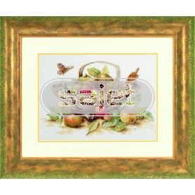 borduurpakket marjolein bastin, mand met appels