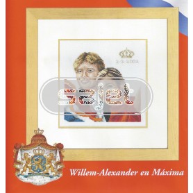 borduurpakket holland, willem-alexander&maxima