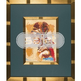 borduurpakket afrikaanse vrouw (klein)