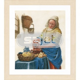 borduurpakket vermeer, melkmeisje