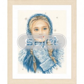 borduurpakket wintermeisje