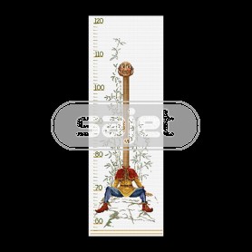 borduurpakket efteling, groeimeter/meetlat, langnek