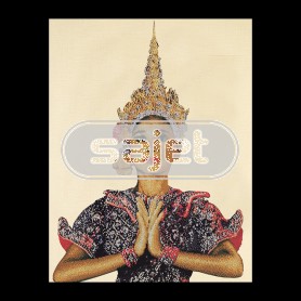 borduurpakket thaise dame (wit)