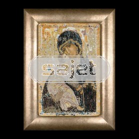 borduurpakket icoon, our lady of vladimir
