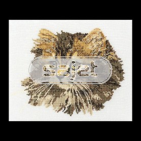 borduurpakket langharige poes