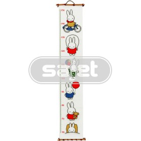 borduurpakket dick bruna, groeimeter/meetlat nijntje
