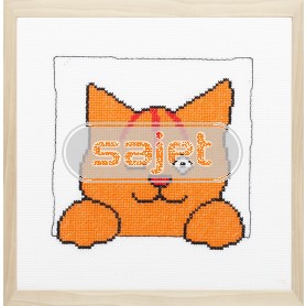 borduurpakket dikkie dik, knipoogt