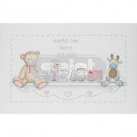 borduurpakket geboorte daniel lee