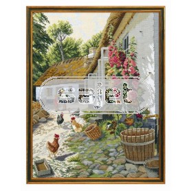 borduurpakket boerderijleven