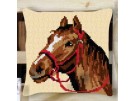 kruissteekkussen paardenhoofd