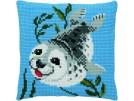 kruissteekkussen zeehond 