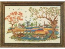 borduurpakket hollandse bollenvelden