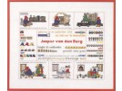 borduurpakket paddington bear, geboorte jasper 