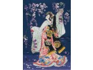 borduurpakket geisha met bloesemtak
