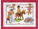 borduurpakket sporten, geboorte lea 