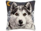 kruissteekkussen wolf